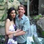 waterfall inside gaylord palms resort in orlando florida
