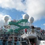 Water Slide on Ship