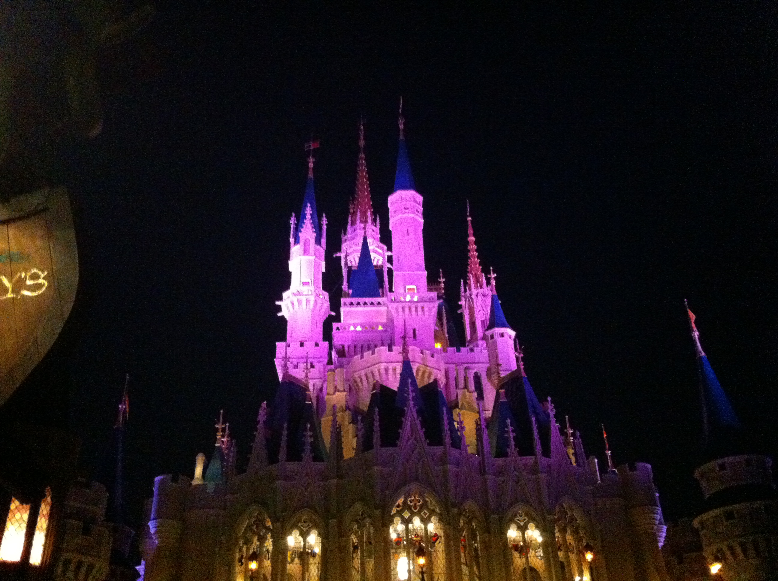 Disney Castle At Night