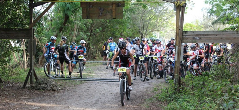 Mountain Biking In Quiet Waters Park, Florida