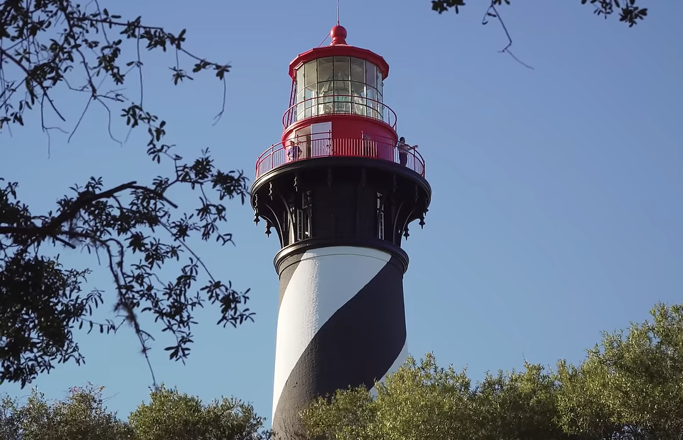 The St Augustine Lighthouse Guides you in