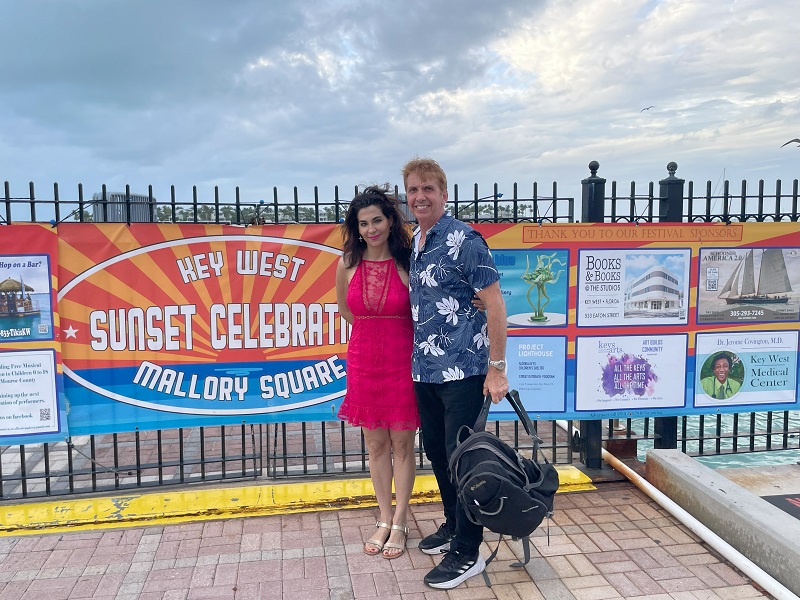 Couple At Mallory Square
